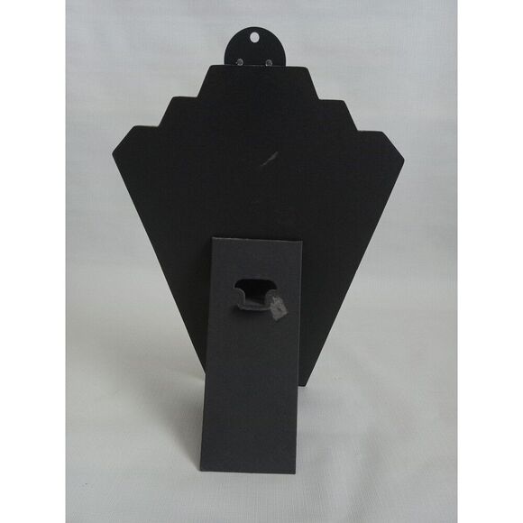 Gold Silver and Bronze Toned Interlocked Metal Herringbone Chain Drop Earrings - Picture 2 of 9